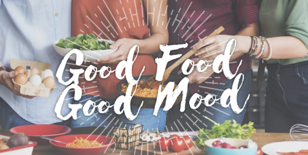 Good Food Good Mood Gourmet Cuisine Catering Culinary Concept